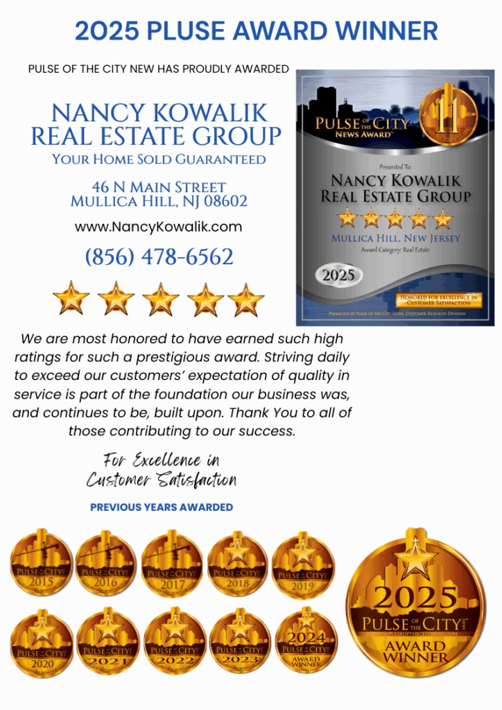 Nancy Kowalik Real Estate Group Wins 2025 Pulse of the City News Award